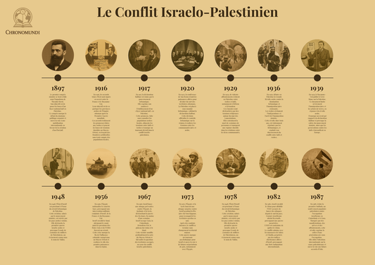  Frise chronologique du conflit Israélo‑Palestinien